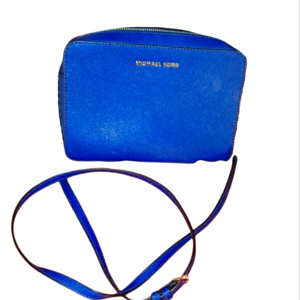 Michael Kors Crossbody bag Cobalt leather
